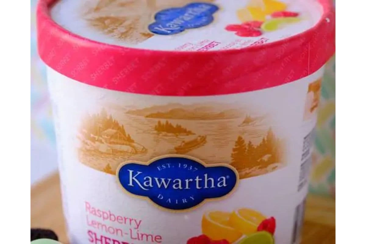 Kawartha Dairy - Raspberry Lemon-Lime Sherbert - 1.5L Tub