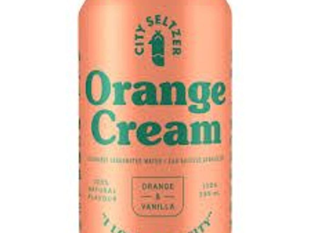 CITY SELTZER ORANGE CREAM 355ML