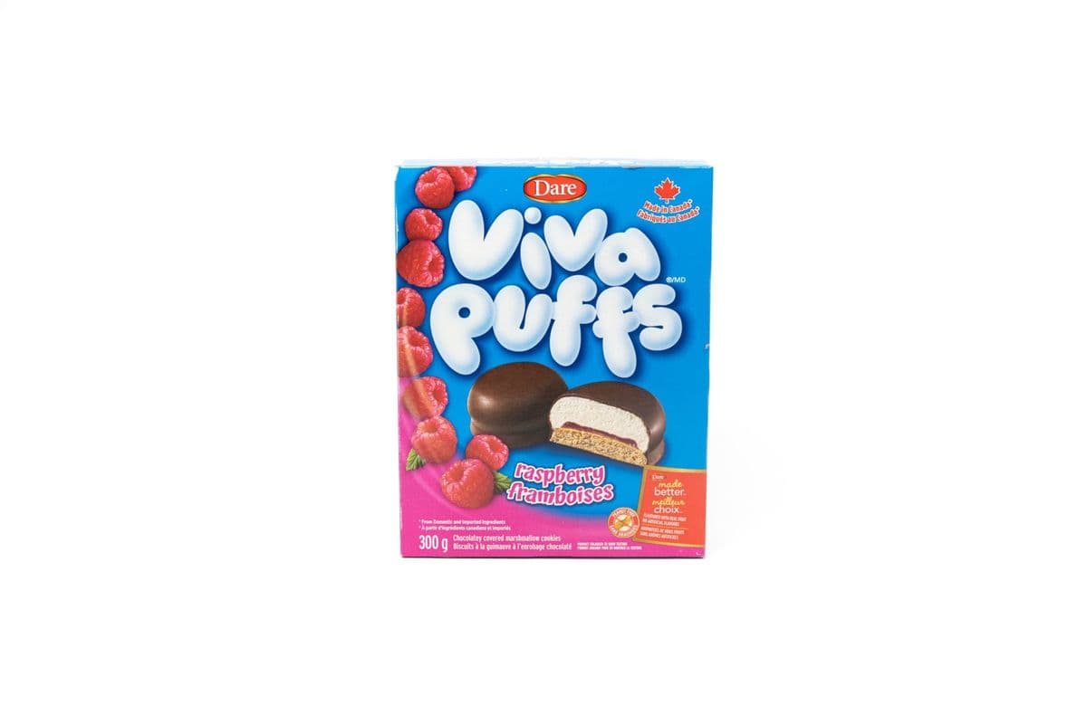 Viva Puffs Raspberry (300 g)