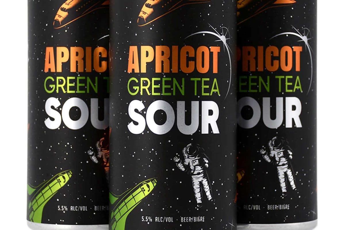 APRICOT GREEN TEA SOUR 4pk (4 x 4x473ml)
