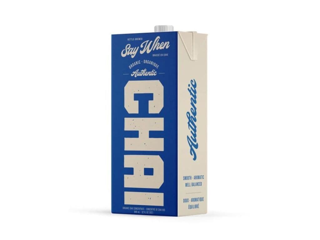 SAY WHEN Chai Concentrate
