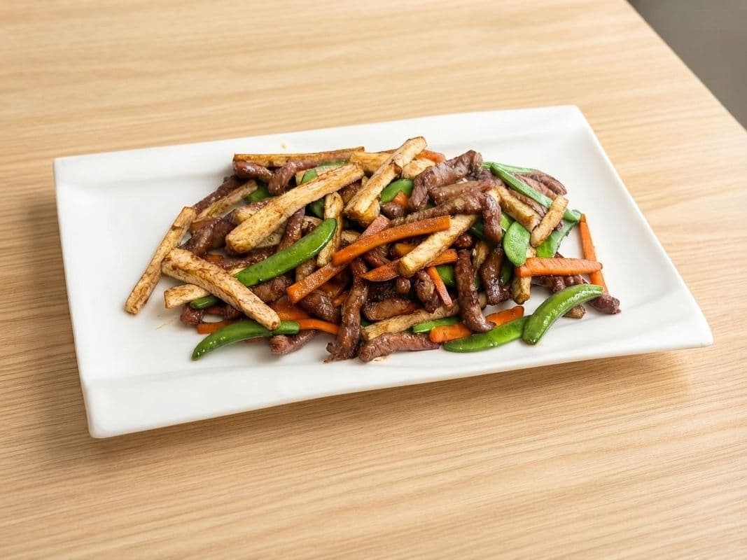 Shredded Beef with Taro / 芋頭牛柳絲