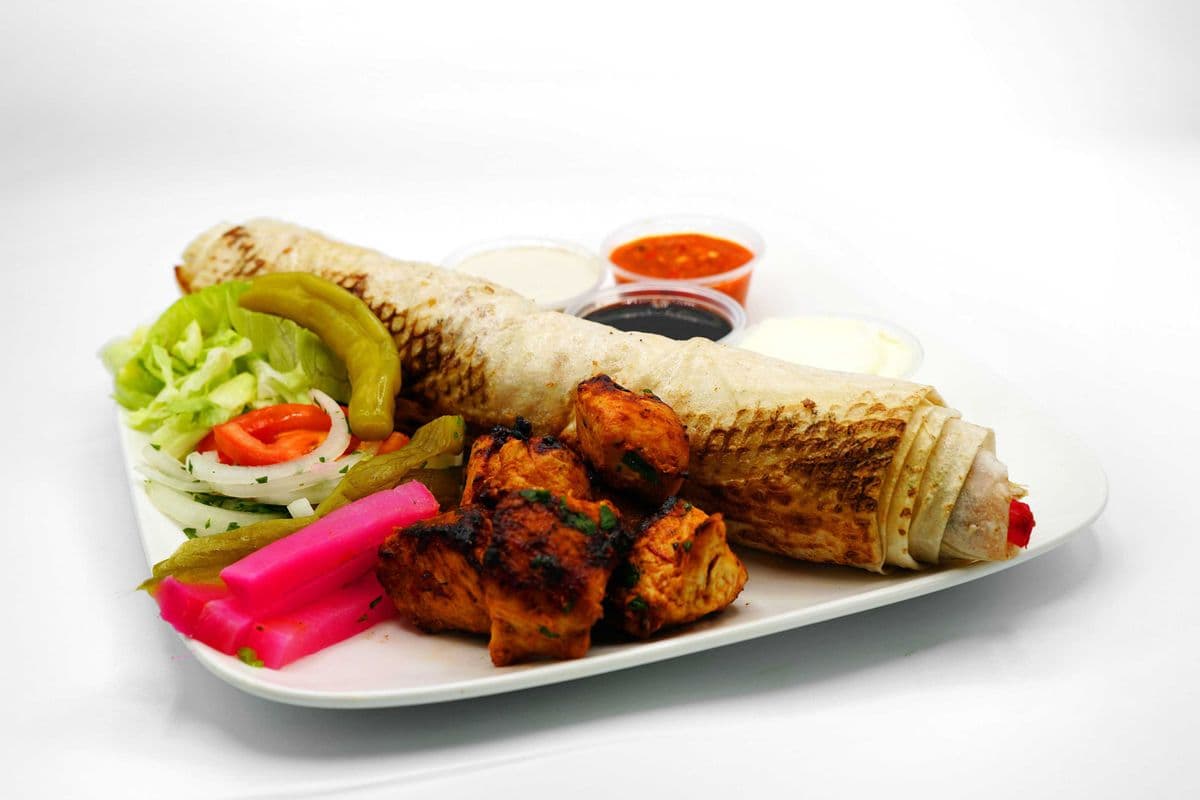 Chicken Tikka on pita