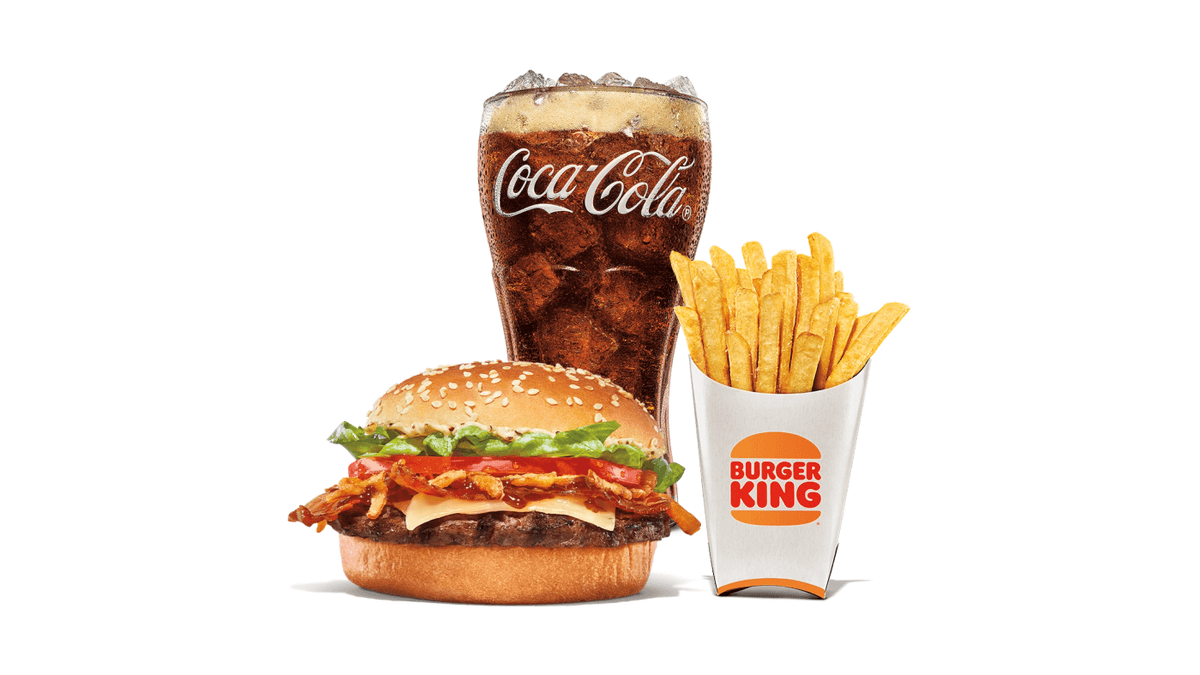 Steakhouse Bacon Whopper® Jr. Medium Combo