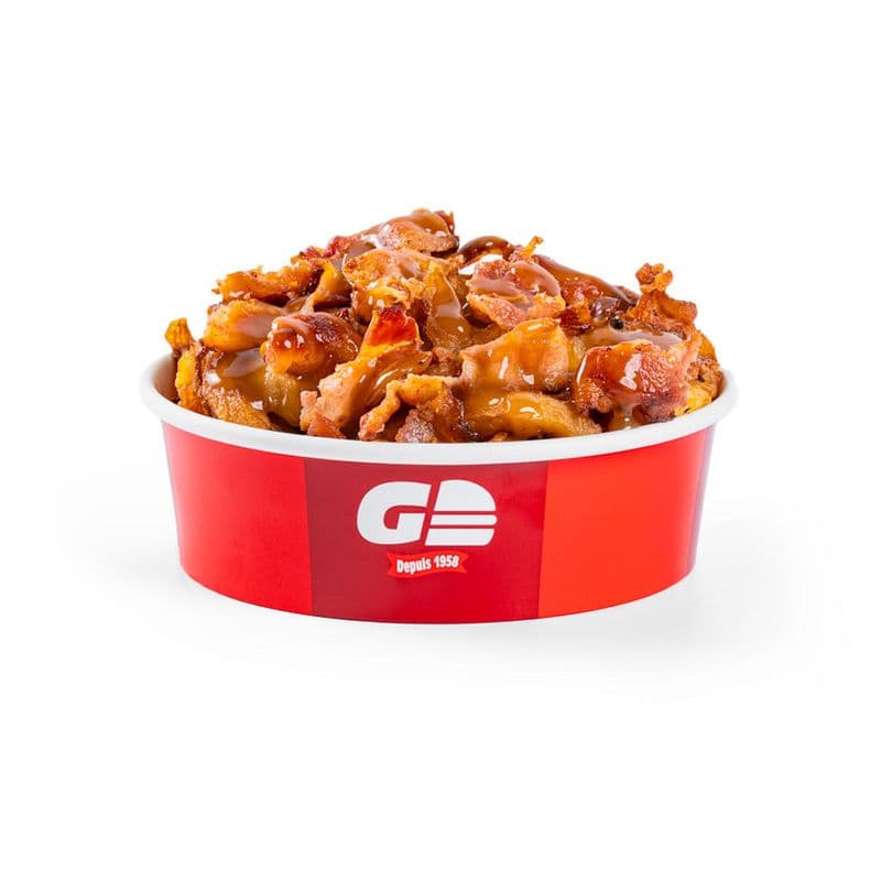 Frite sauce au bacon / Fries with Bacon Sauce