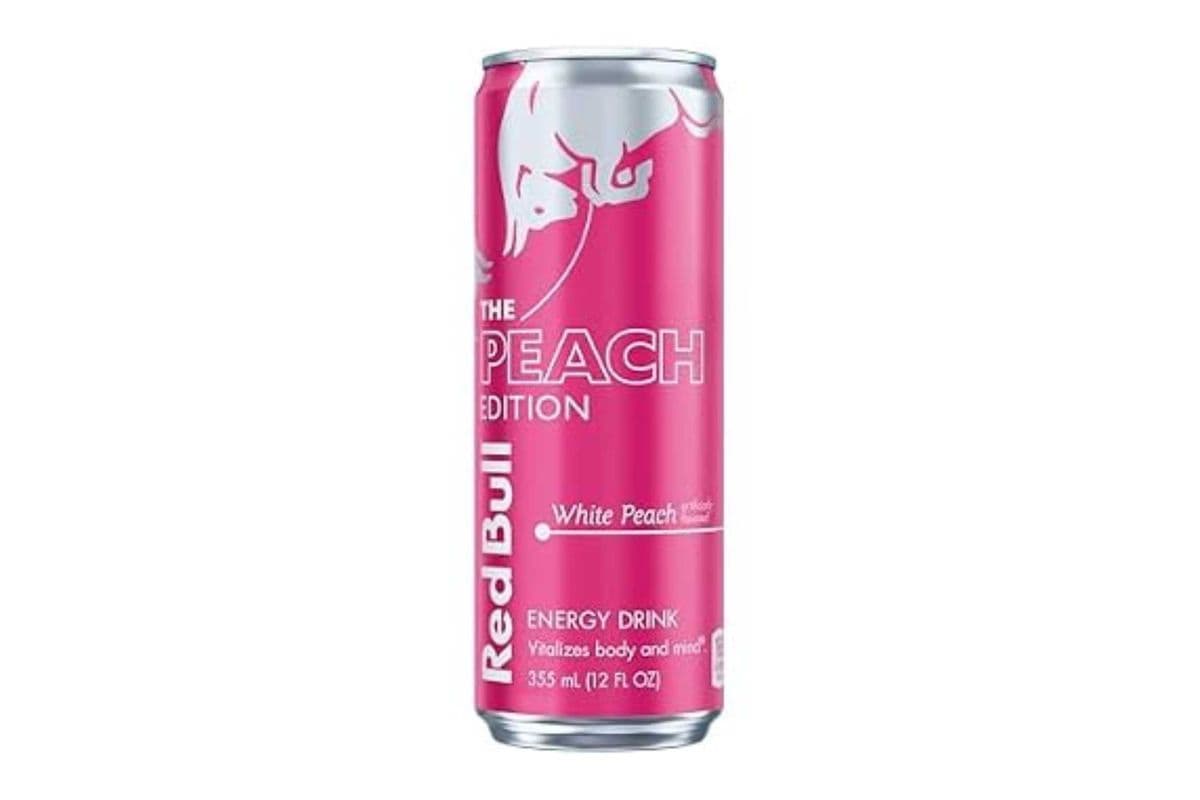 Red Bull White Peach Energy Drink (355 ml)