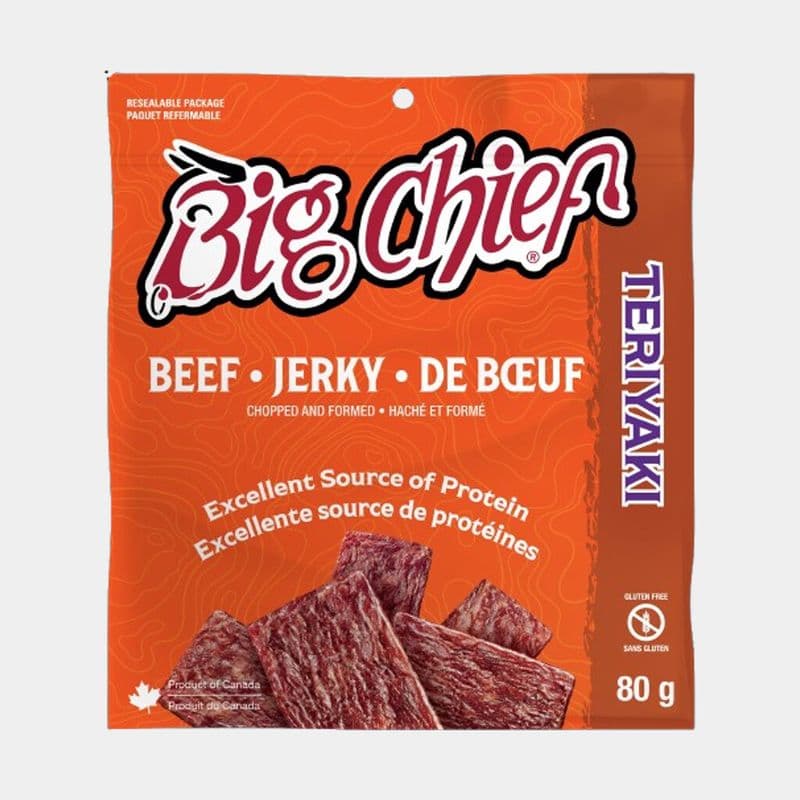 Big Chief Beef Jerky Teriyaki