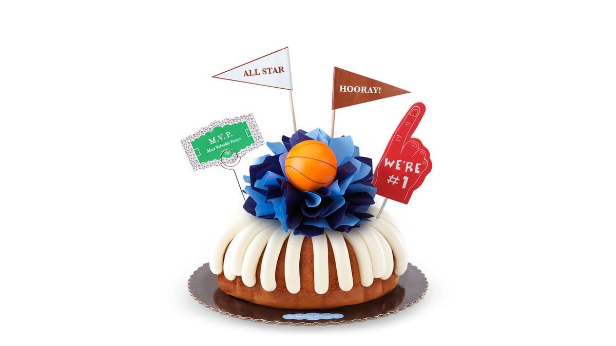 MVP – Basketball Big Decorated Bundt