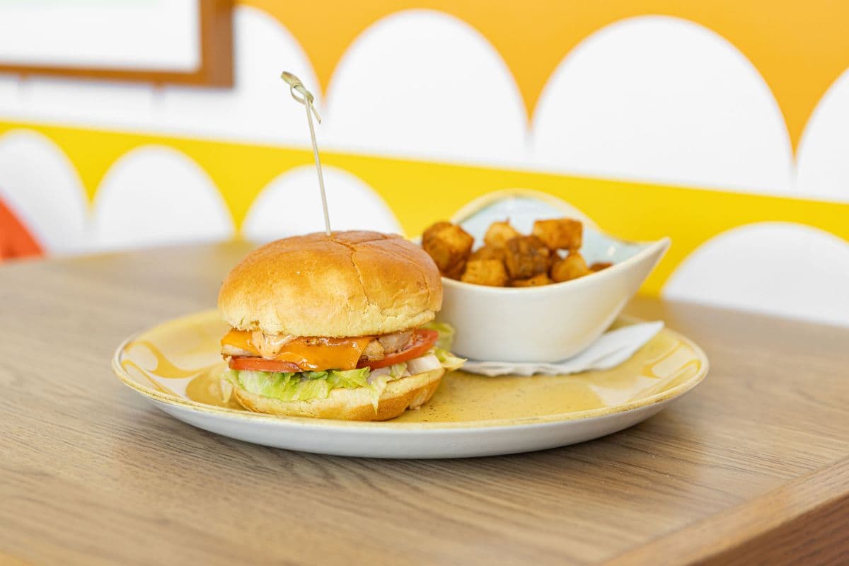 Grilled Cajun Chicken Sandwich 