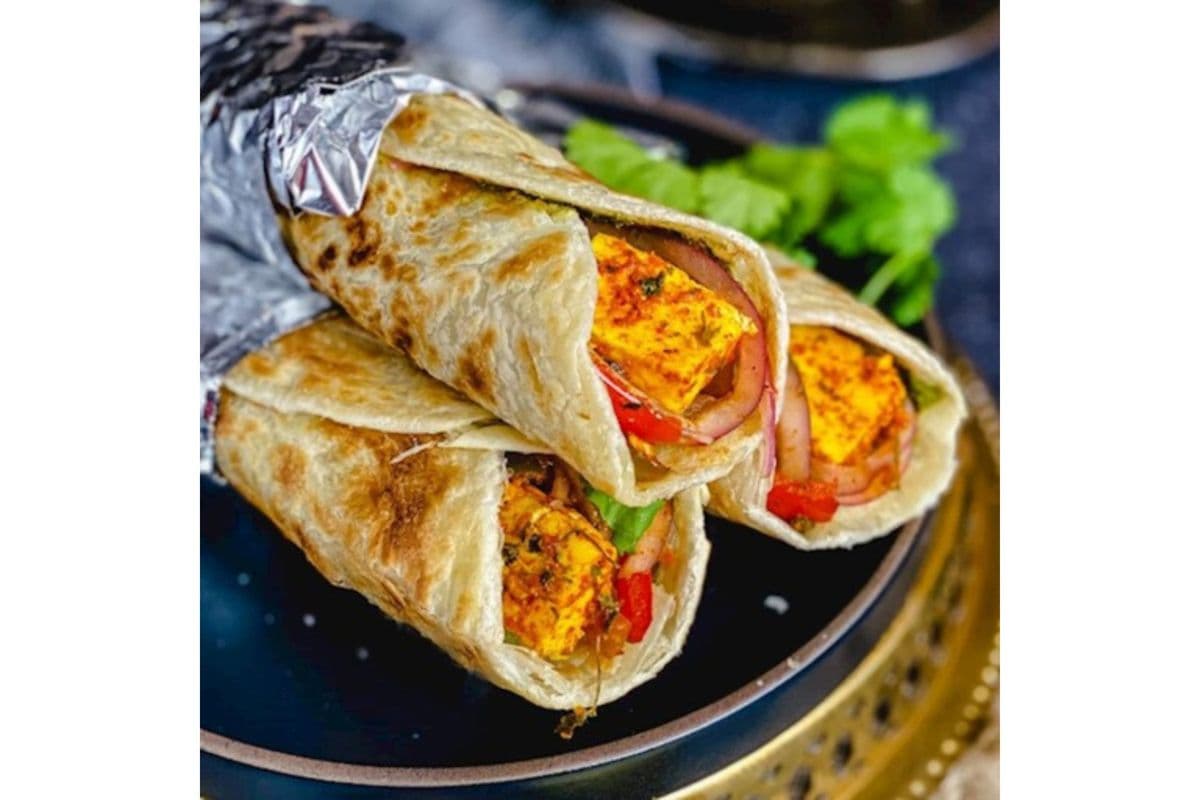 Chilli Paneer Roll