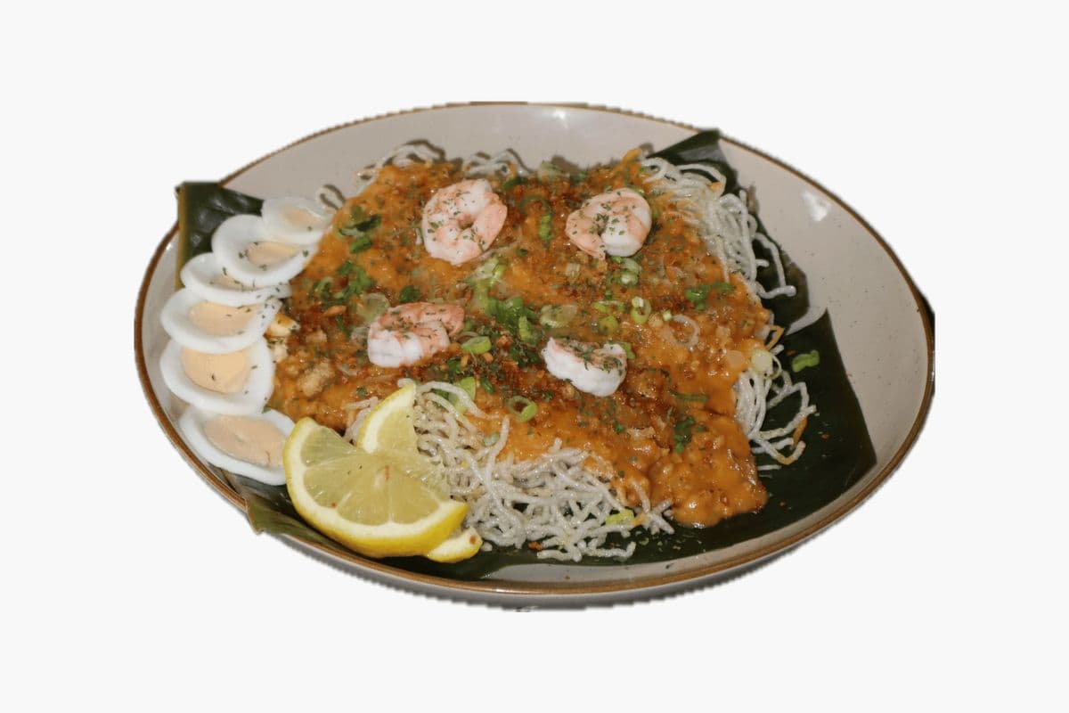 Pork And Shrimp Palabok