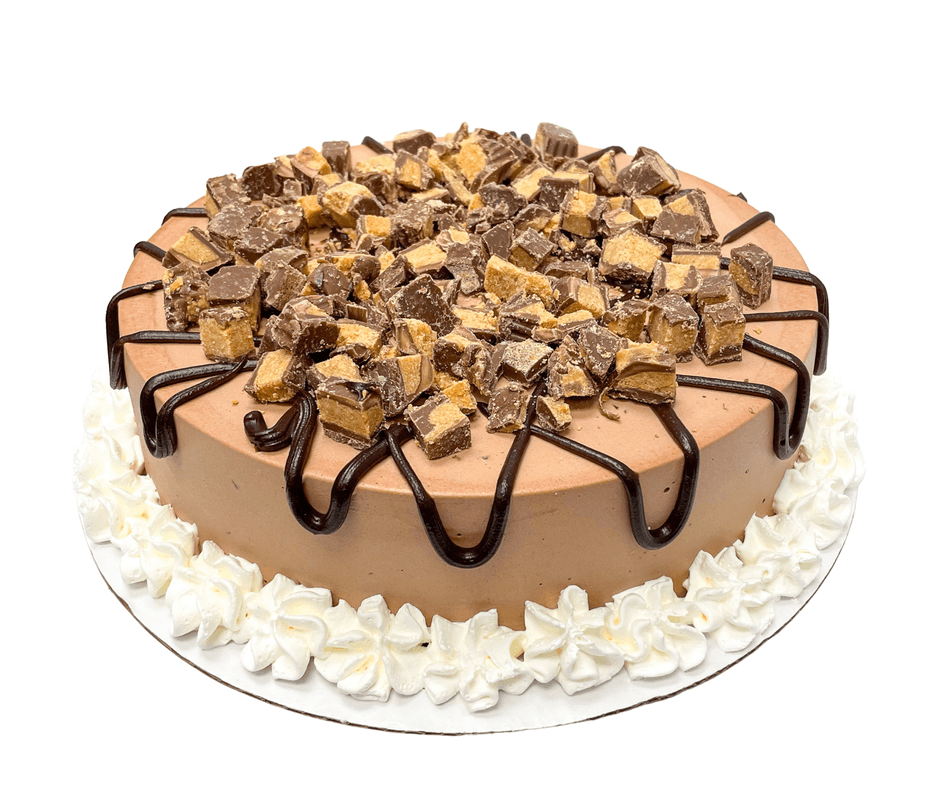 Large Chocolate Peanut Butter Cup Ice Cream Cake