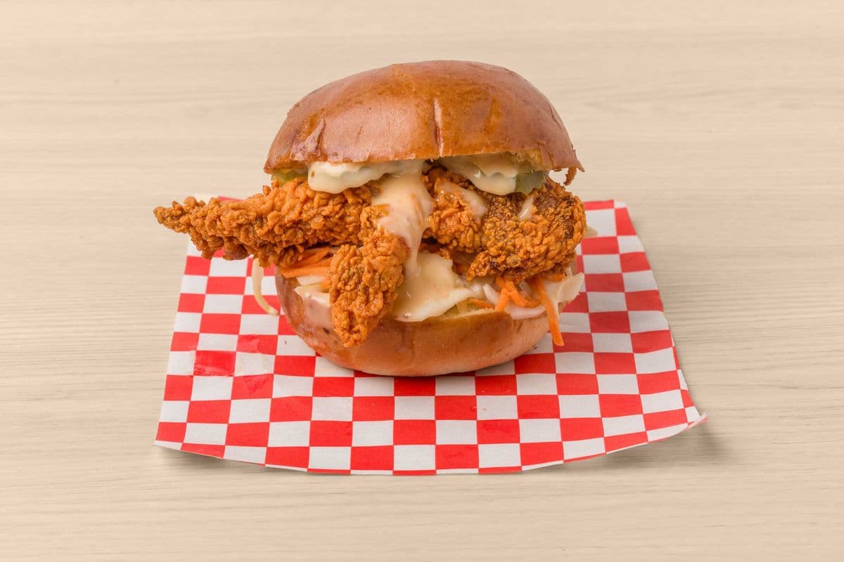 Lil Nashville Hot Chicken Sando (Snack Size)