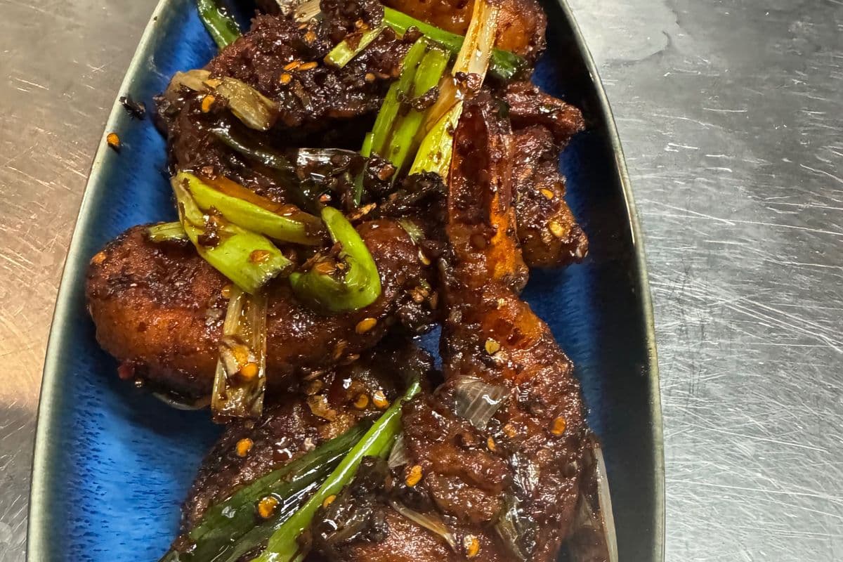 Chilly Prawns