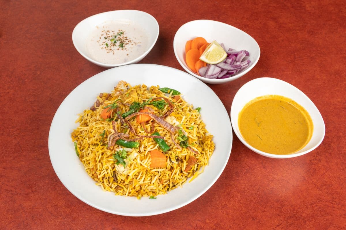 Regular Veg Dum Biryani