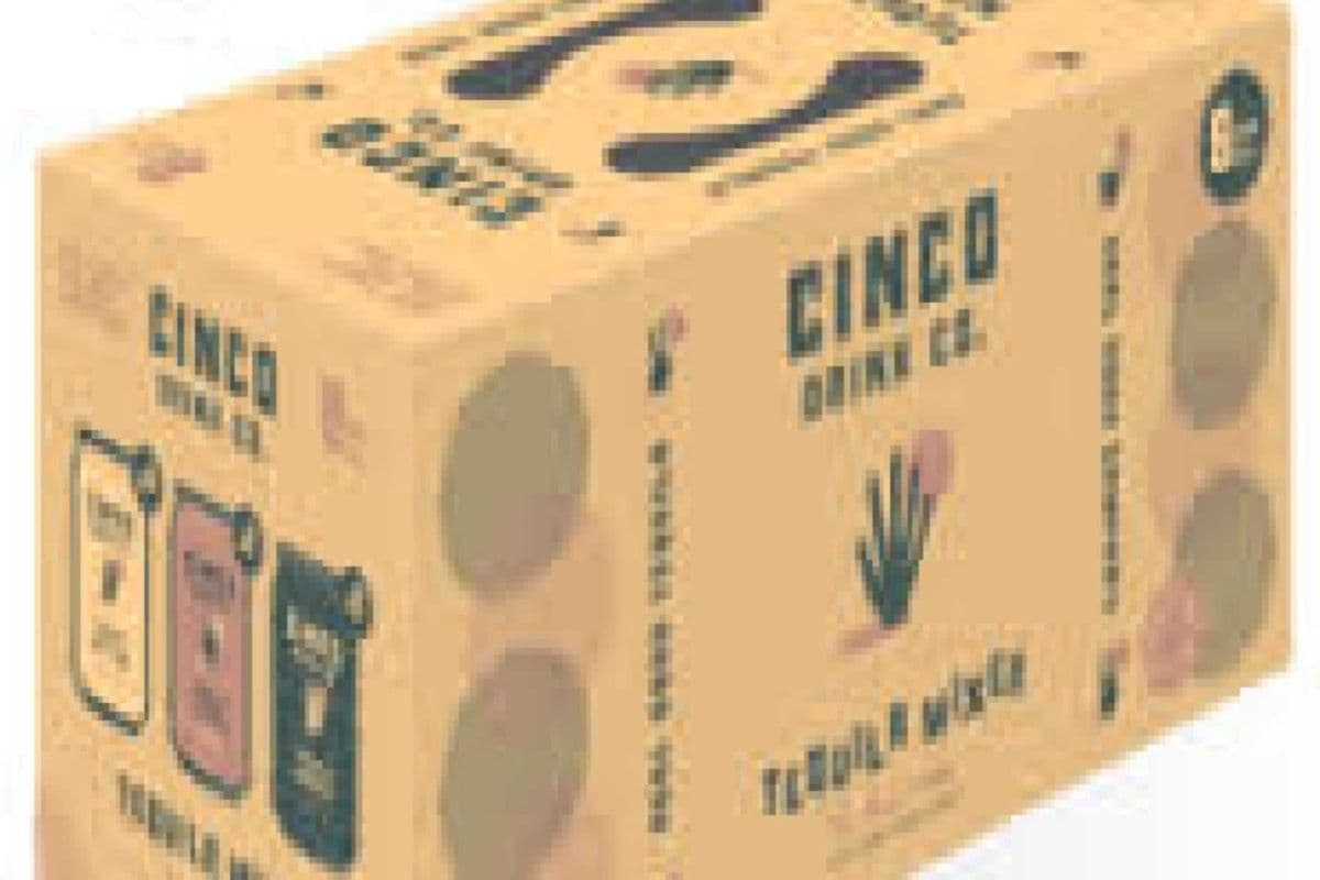Cinco Drink Co. Tequila Mixer (8 x 355 ml Cans)