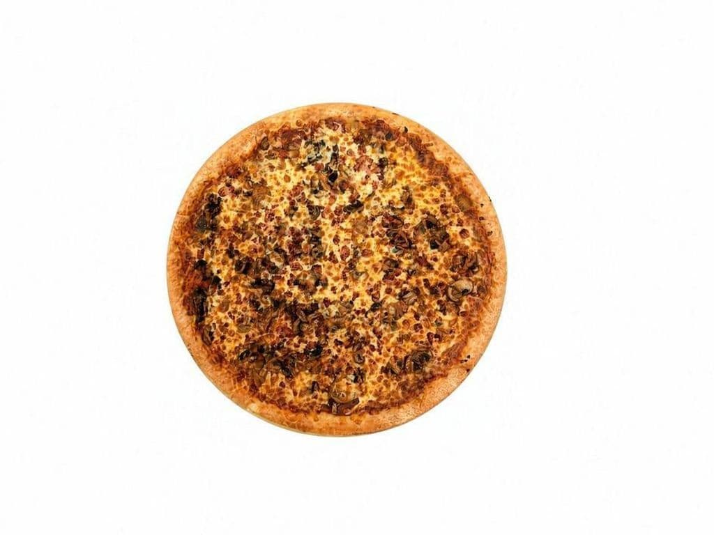 Bacon Mushrooms Pizza