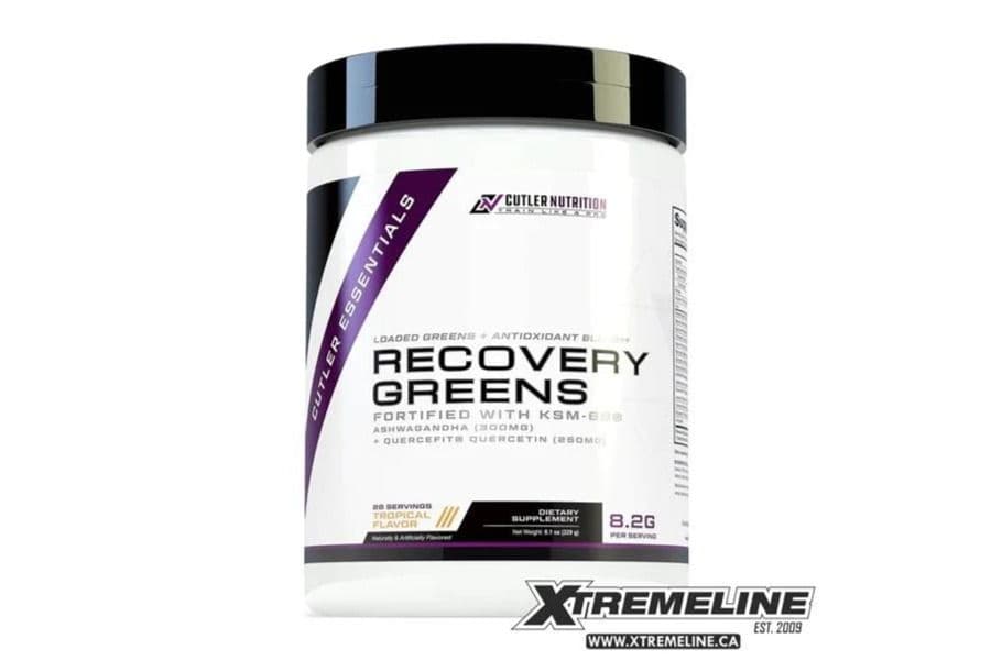 Cutler Nutrition Recovery Greens, 28 Servings - Tropical