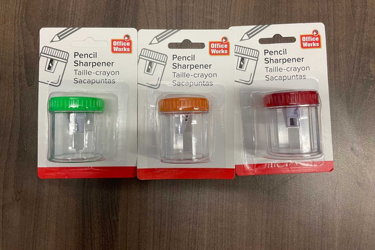 Pencil Sharpener Drum Shape 1pk