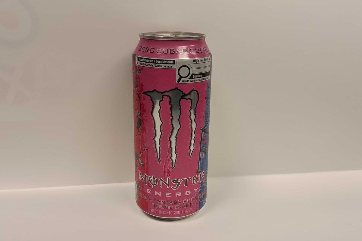 Monster Energy Zero sugar Ultra Fantasy Ruby Red 473 ml
