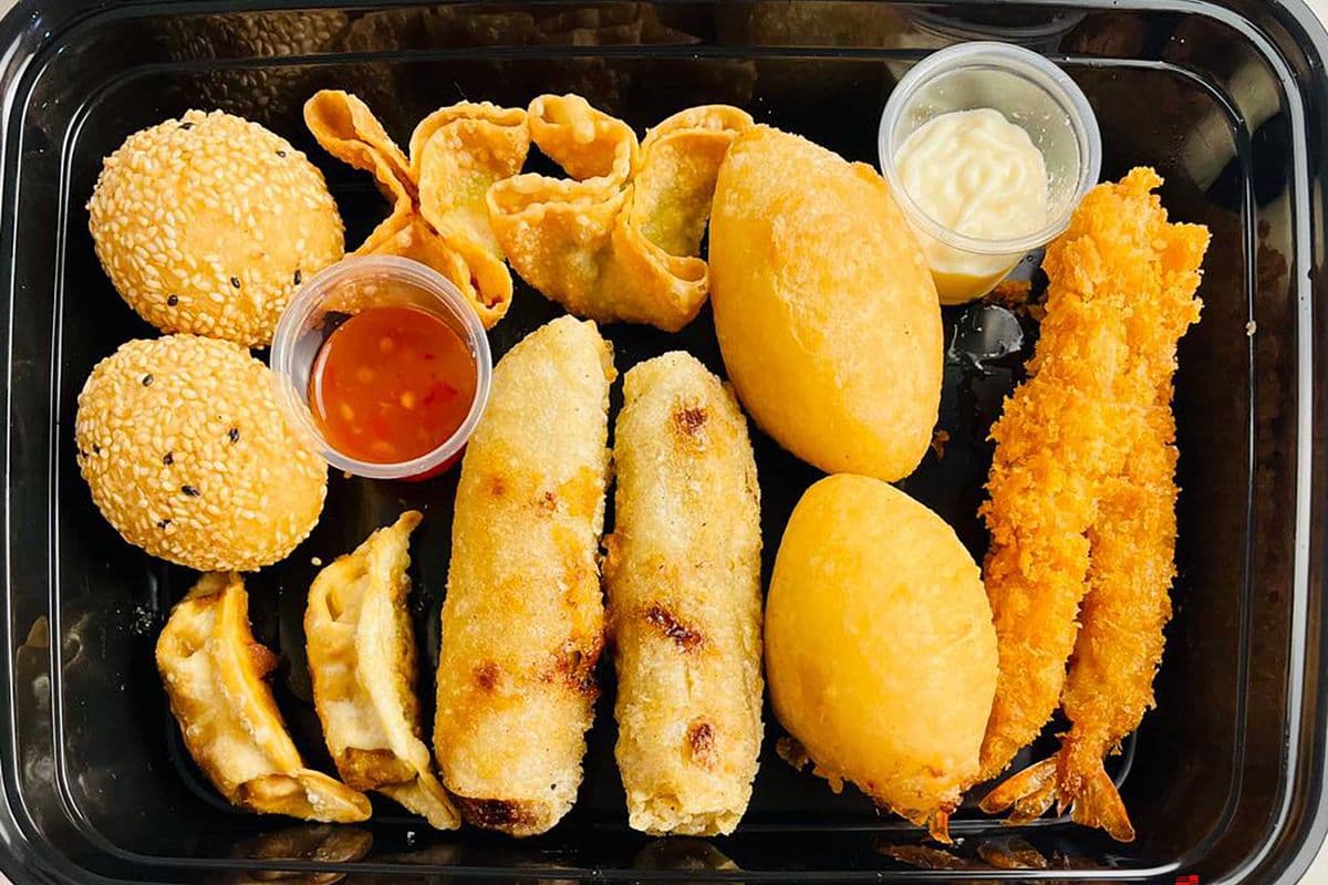 Sim Sum Platter (Deep Fried) 點心拼盤