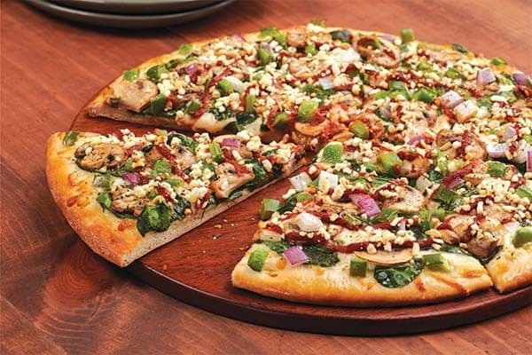 Large Rustic Veggie Pizza