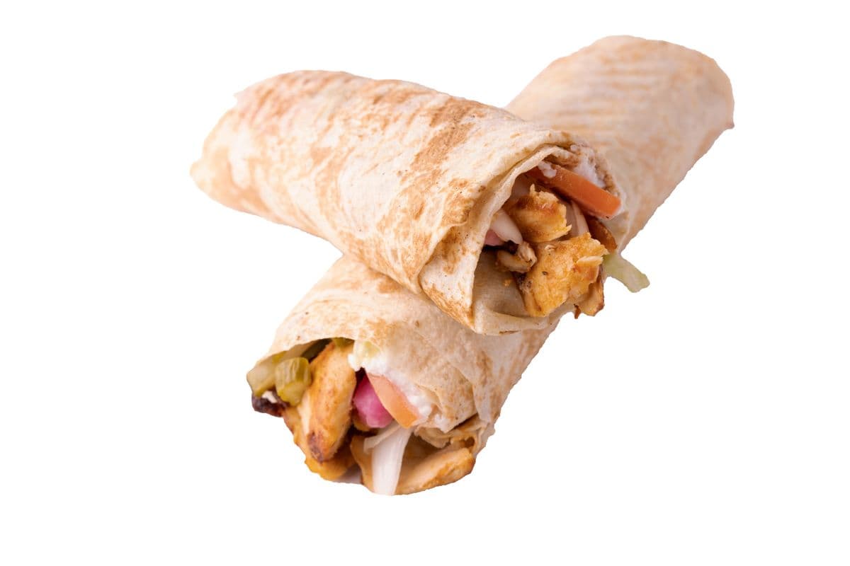 Chicken Shawarma Saj Combo