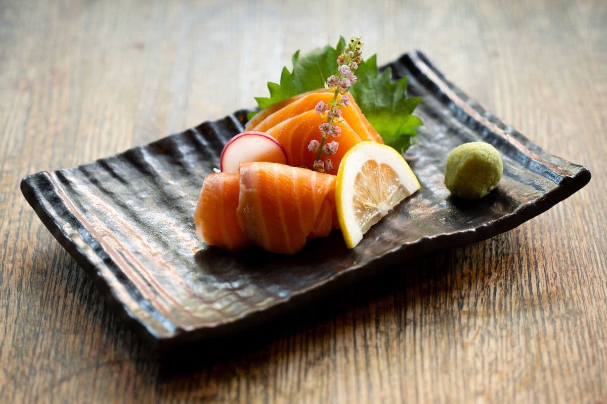 Atlantic Salmon Sashimi (5pcs)