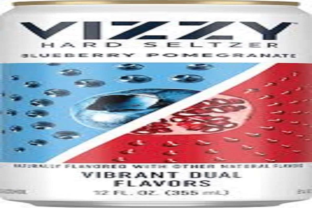 Vizzy Hard Seltzer Blueberry Pomegranate (1 x 473 ml)