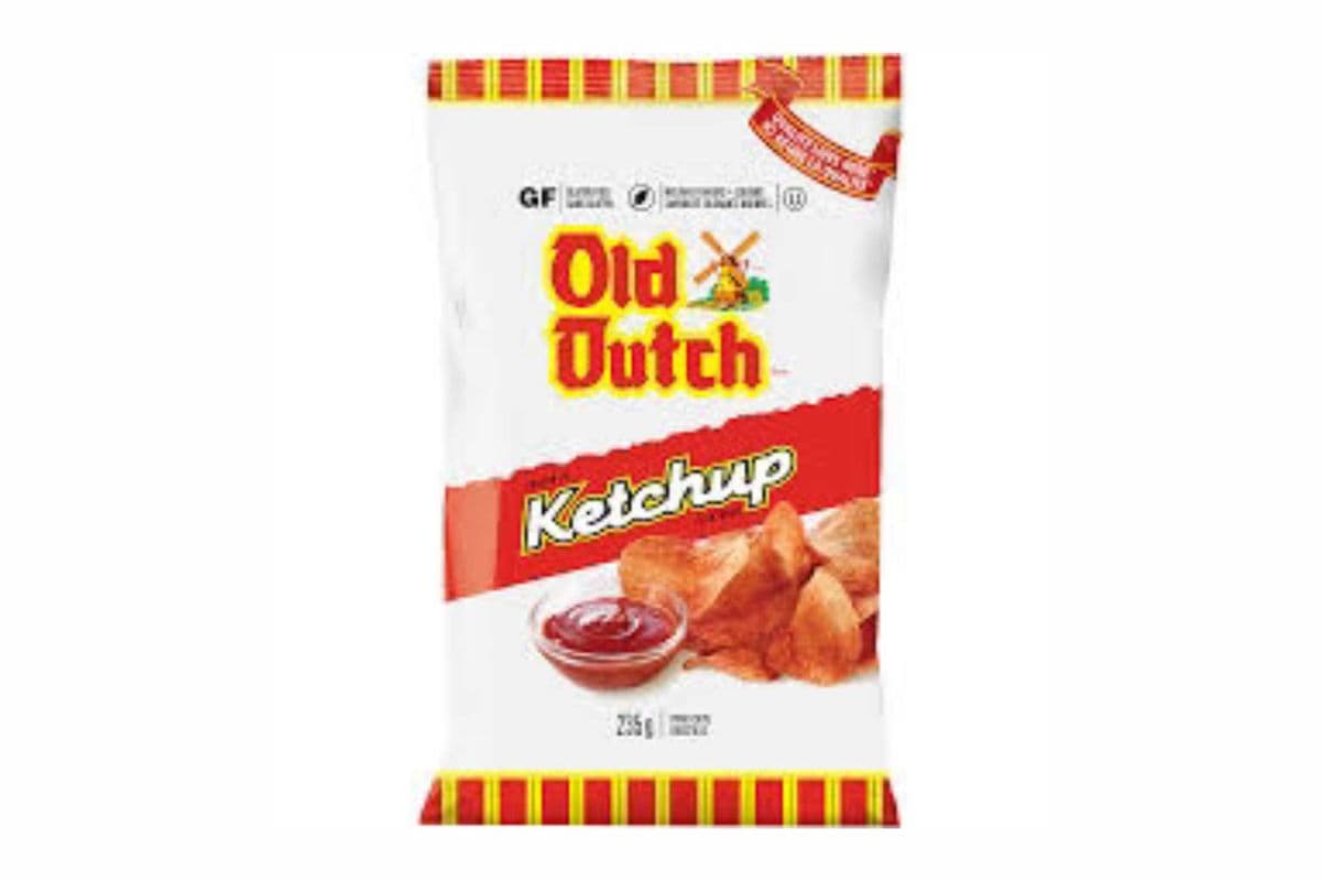 Old Dutch Potato Chips Assorted Flavours. (235 g)