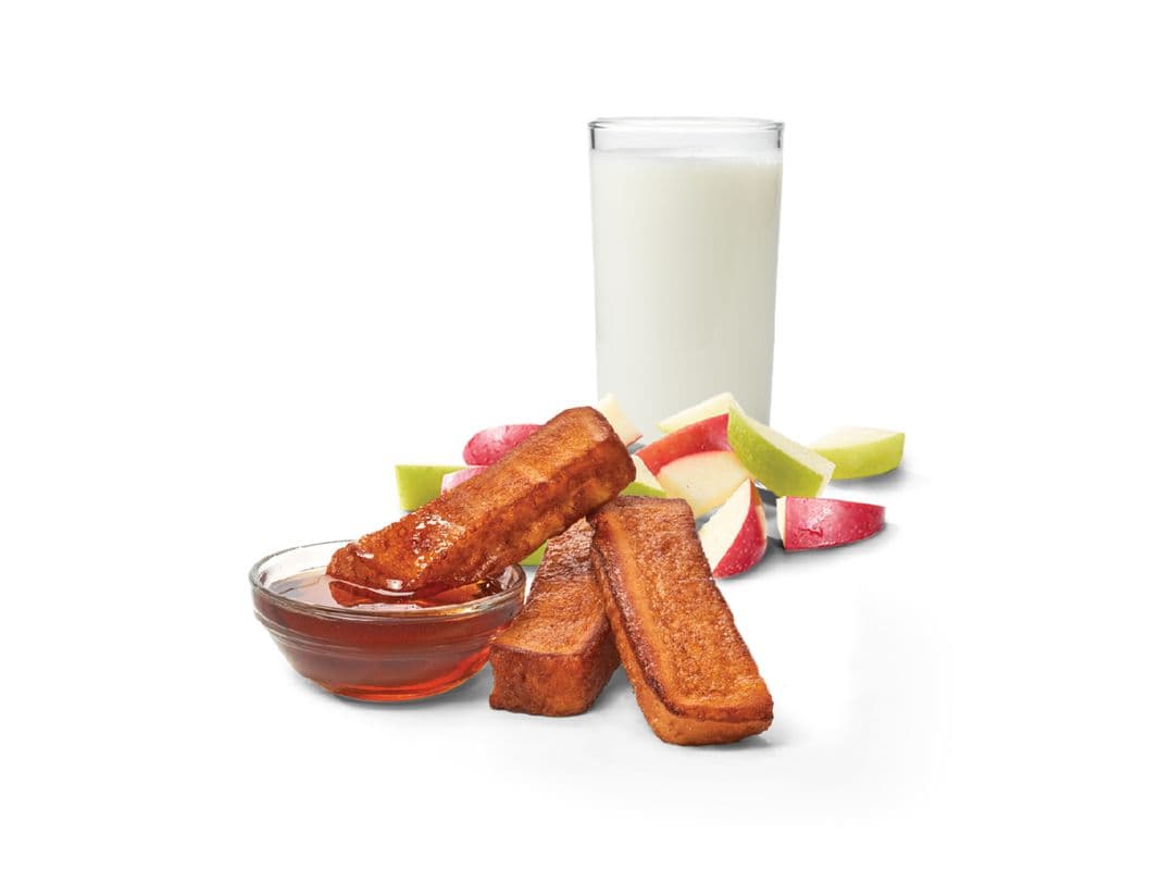French Toast Sticks Kids’ Meal, 3 PC (Cals: 480-800)