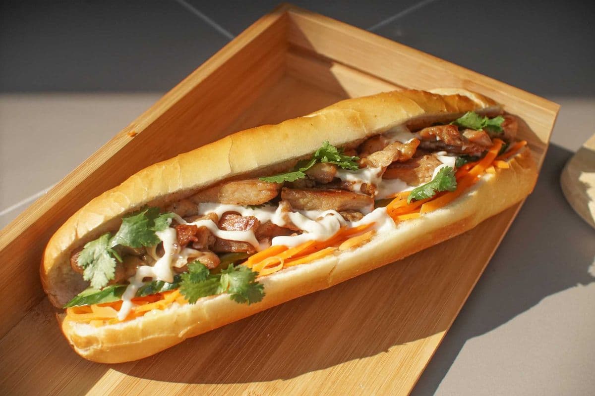 Lemongrass Chicken Sandwich
