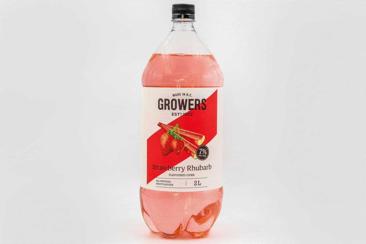 GROWERS STRAWBERRY RHUBARB (1 x 2000 ML)