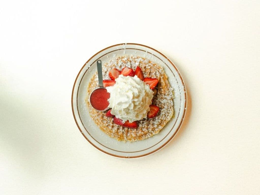 Strawberry Cream Waffle