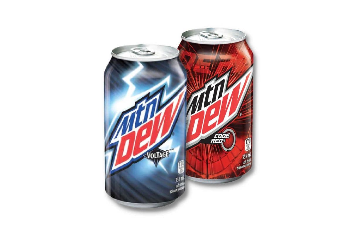 Mountain Dew Soft Drinks (355 ml)