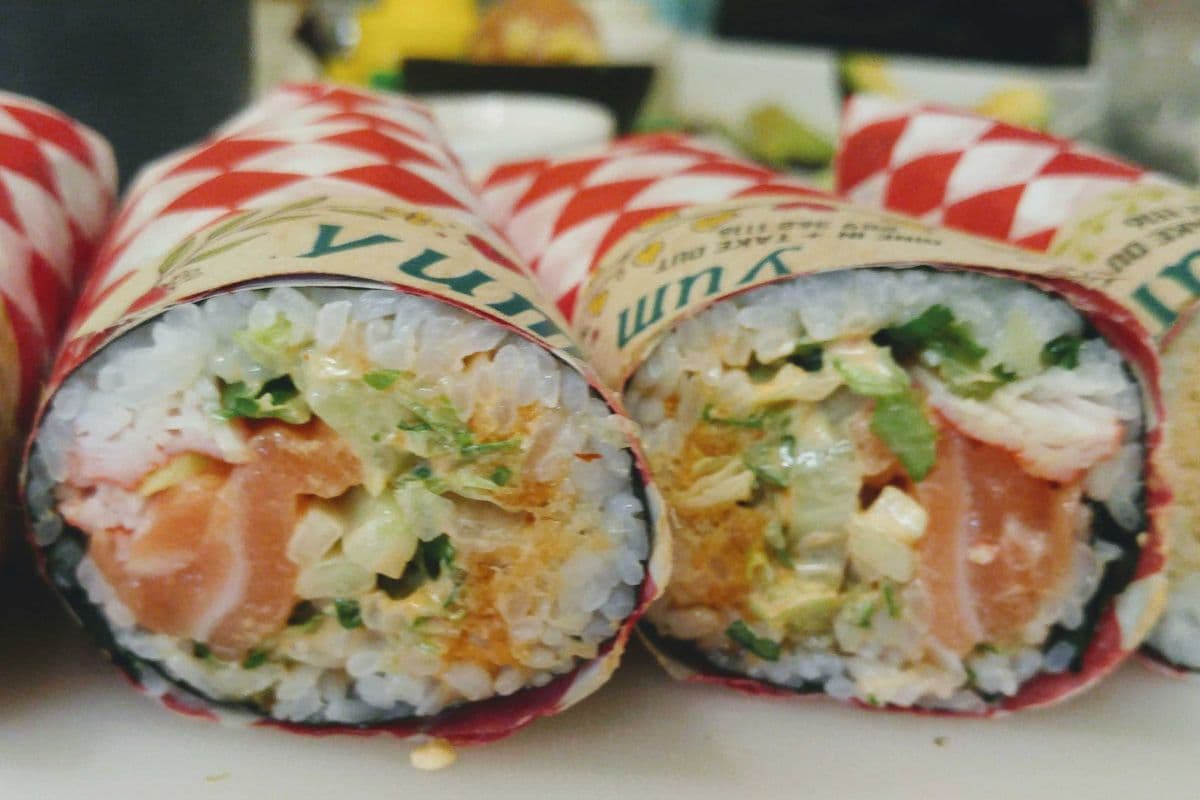 Salmon Burrito