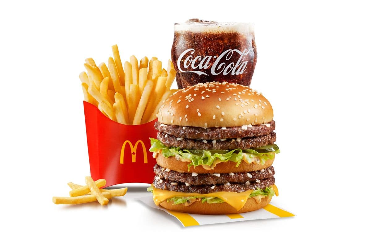Trio Double Big Mac [870-1300 Cal]