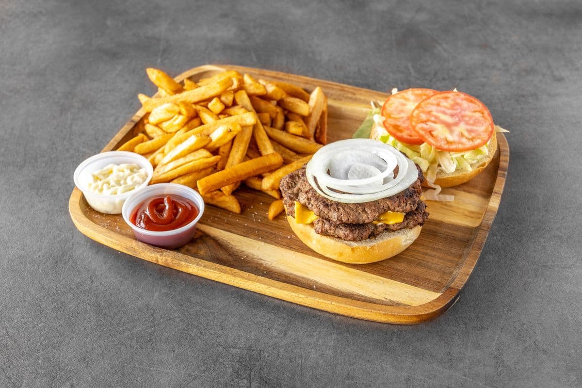 Trio Double Burger