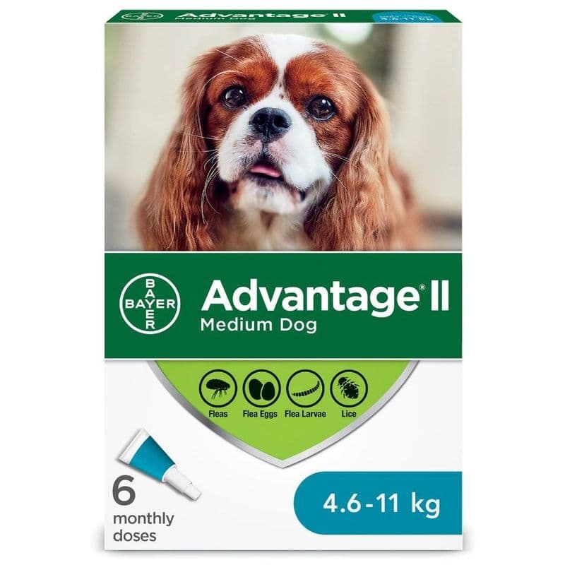 Bayer Advantage II - Dog 4.6 - 11 kg