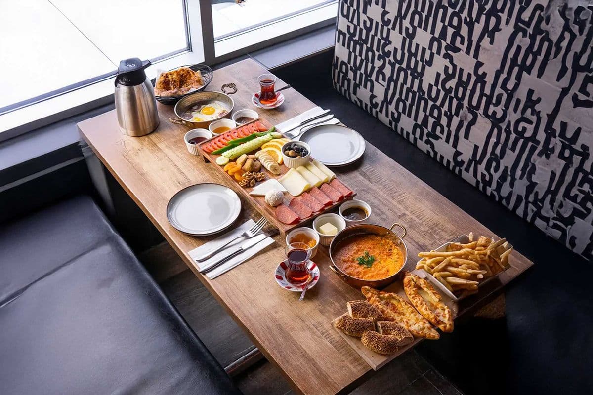 Mix Traditional Turkish Breakfast (For Two Person)