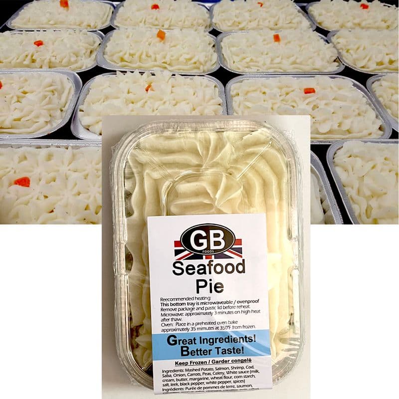 GB Foods - Seafood Potato Topped Pie
