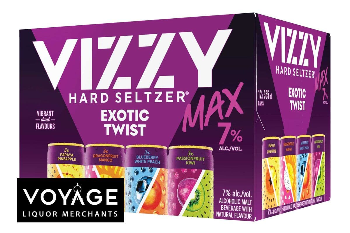 Vizzy Max Exotic Twist (12 x 355 ml)
