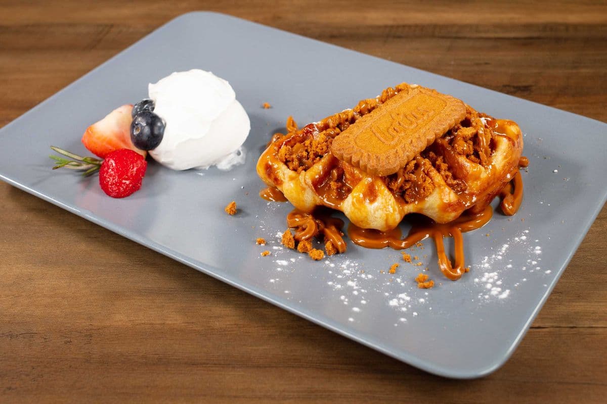 Belgian Waffle - Biscoff