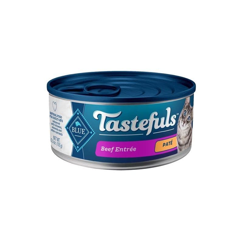 Blue Buffalo Tastefuls Cat Beef Entrée Pate 5.5 oz