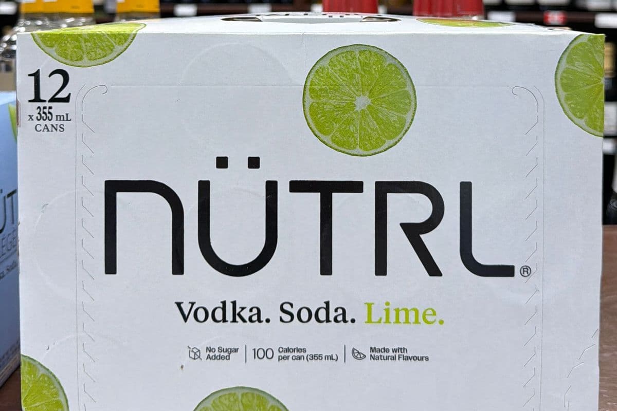 NUTRL VODKA SODA LIME 12 CANS (12 x 12x355 mL)