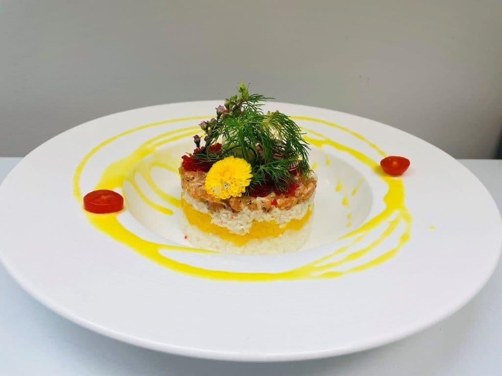 Salmon Tartar Tower