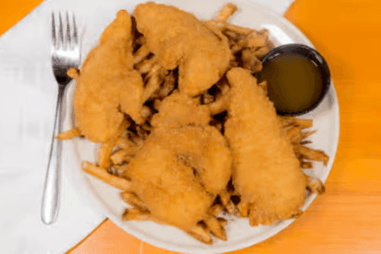 Four-Piece Finger and Fries