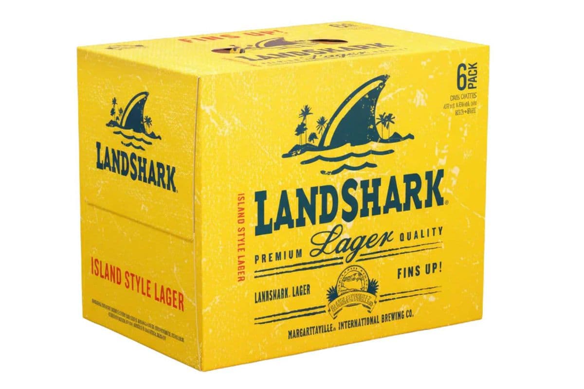 LANDSHARK LAGER 6PK TALL CANS***ON SUPER SALE NOW*** (1 x 6 PK TALL CANS )