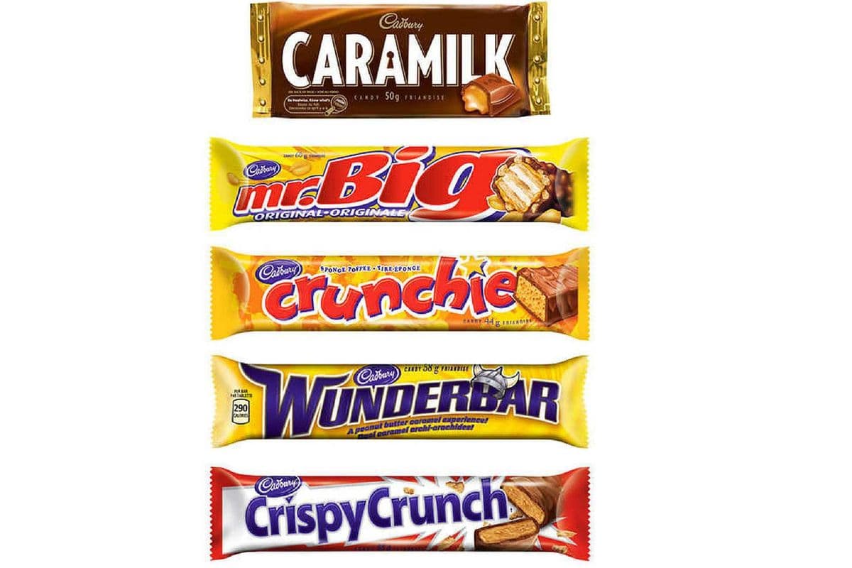 Cadbury Chocolate Bars