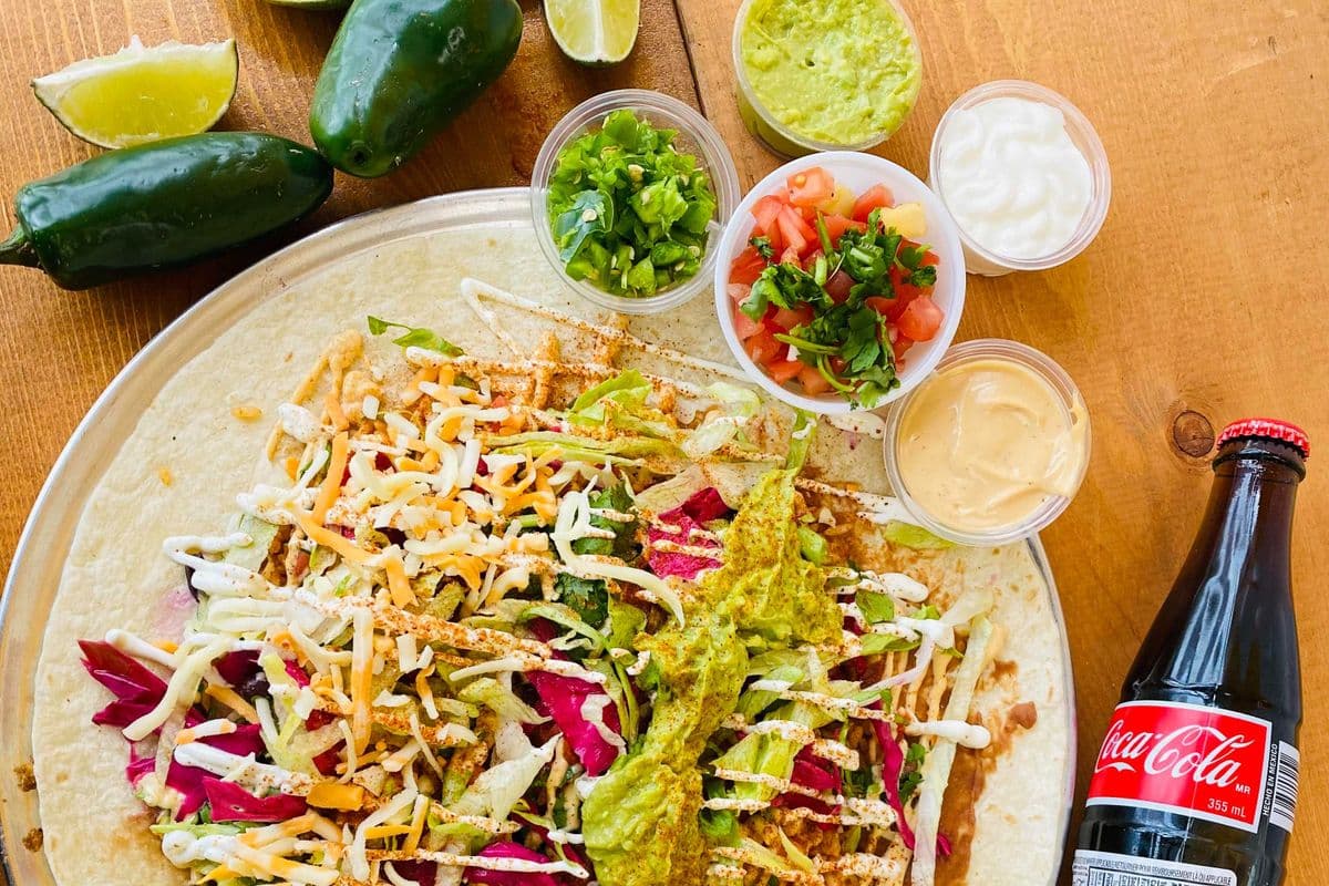 10" Vegetarian Burrito